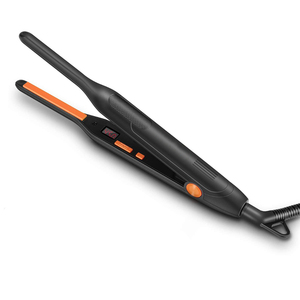 Plancha de Pelo Profesional con Pantalla LED para Uso Doméstico, Plancha Plana con Placa de Cerámica, Mini Plancha Eléctrica, <span class=keywords><strong>Venta</strong></span> Directa para Hoteles - Product Image 1