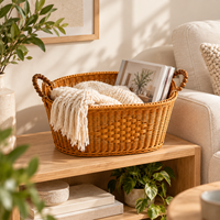 Panier de rangement pour fournitures de bureau, directement de l'usine, réutilisable, design facile à nettoyer, pour le bureau, le comptoir et le rangement de petits objets
