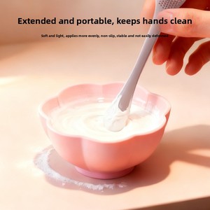 Nuevo Aplicador de Silicona para Mascarillas Faciales, Doble Cabeza, Herramienta Suave para Aplicar Mascarillas Caseras DIY - Product Image 3