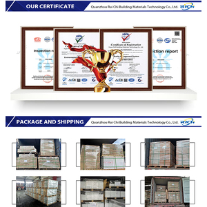 Piastrelle per pareti moderne grigiose in porcellana per TV sfondo parete decorazione per la casa di piastrelle per il corpo intero - Product Image 6