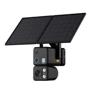 Caméra Bullet N1 AI AOV à Double Objectif Alimentée par Énergie Solaire, 4G <span class=keywords><strong>WIFI</strong></span>, Zoom Optique 10X, Panoramique/Inclinaison, Grand Angle, CMOS, Étanche IP66, Cloud Intégré - Product Image 1