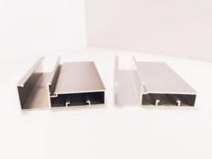 Profilo rettangolare di alluminio del governo da cucina dell'estrusione della sezione di alluminio di profilo dell'estrusione della spazzola di 6063 SS su ordinazione - Product Image 4