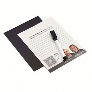 Bulk Custom Magnetic Memo Board Refrigerator Sticker With Writable Surface Paper <b>Fridge</b> Magnet - Product Image 4