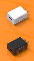 Chargeur standard américain 5 V1a certifié ETL/FCC, adaptateur de port USB, tête de charge pour petits appareils ménagers