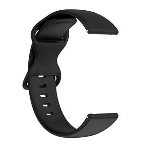 Correa de reloj de silicona con hebilla de mariposa de 22mm y 20mm para Amazfit Active/ GTS4 Mini/<span class=keywords><strong>bip3</strong></span> <span class=keywords><strong>Pro</strong></span>/Samsung Galaxy Watch 5 - Product Image 5