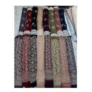 New Updated Handwork Beads et <b>Fabric</b> for Making Party Wear Dress Textile Raw Material Embroidery <b>Fabric</b> - Product Image 1