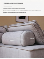 Modulares Design Faltbares Sitzsack-Sofa-Set Einsitzer Abnehmbarer Bezug Weicher Komfort Komprimiert Vakuumverpackt