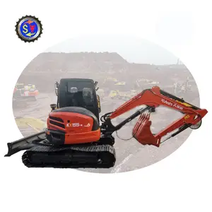 Cheap Price Japan Made Used Mini Excavator Original Kubota KX155-5 Mining Crawler Excavator Used For Sale