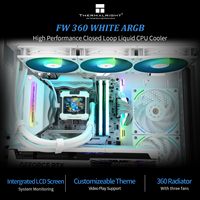 Thermalright Fast Deliver FW360 360mm ARGB AIO Flüssigkeitskühler für Desktop Gaming Computer Wasserkühler