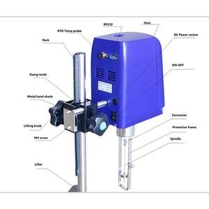 Intelligentes Basic-Touchscreen-Rotations viskosi meter Digitales Rotations viskosi meter <span class=keywords><strong>Brookfield</strong></span> Rotations viskosität messgerät - Product Image 3