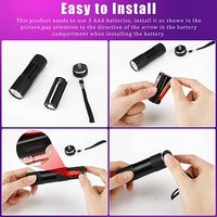 Lumière violette personnalisée de haute qualité, détecteur d'urine pour animaux de compagnie, 9 LED, Flash UV 395nm, lampe de poche UV, lumière noire