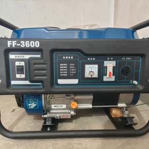 Gasoline <b>Generator</b> 3kW Single Phase 110V 220V 4-Stroke OHV Engine Portable Outdoor <b>Camping</b> Picnic Use - Product Image 2