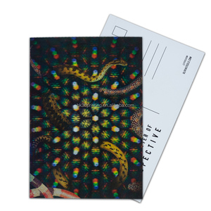 Pegatinas Lenticulares 3D con Logotipo Personalizado, 2/3 Movimientos Cambiantes, Imágenes Animadas, Impresión a Color, Tarjetas Postales Lenticulares y Otras Tarjetas - Product Image 2