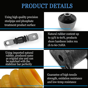 Buje de resorte plano 8970748260 piezas de camión para ISUZU ELF - Product Image 2