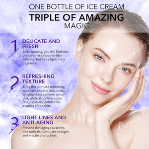 Crema Facial y Loción Blanqueadora Reparadora para el Cuidado de la Piel con Mousse de Hielo Antienvejecimiento de Arándanos Congelados para Jóvenes, Venta al por Mayor OEM ODM - Product Image 6