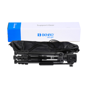 <span class=keywords><strong>BENRO</strong></span>-trípode profesional de aleación de aluminio para fotografía, accesorio para teléfono móvil DSLR, color negro, T891 - Product Image 6