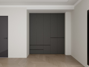Armario Modular de Madera Maciza Estilo Cubo, Moderno y Personalizado, de 2 Puertas, para Dormitorio, con Sistema de Almacenamiento para Zapatos - Product Image 6
