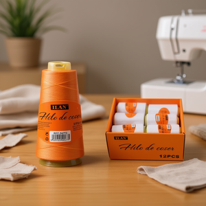 Filo da cucito Iln 2750 M colore arancione per cucito generico, scatola da 12 pezzi - Product Image 2