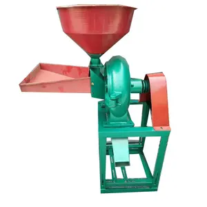 Corn wheat flour poder grinder machine with electric motor grain grinder wheat mini rice mill machine for factory price