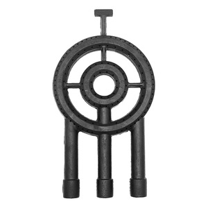 Tête de brûleur à gaz en fonte Hongkun 315x173x30mm haute puissance pour cuisinières commerciales et grillades - Product Image 1
