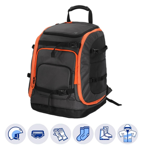 Sac à dos de voyage pour ski et snowboard, sac de transport robuste pour équipement de plein air, sac à bottes, organisateur d'équipement pour les sports d'hiver et les voyages - Product Image 5