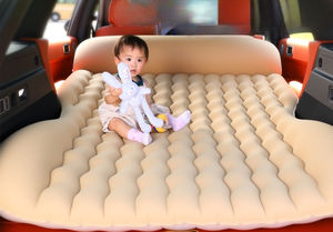 Lit à air pour voiture Lit de voyage gonflé pour voiture <span class=keywords><strong>Matelas</strong></span> universel pour siège arrière Coussin pour tapis de camping extérieur - Product Image 3