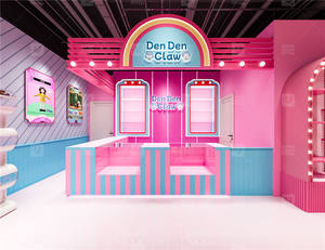 Au détail Led Éclairage Arqué Griffe Boutique Vitrine Personnalisé <span class=keywords><strong>Action</strong></span> Figure Magasin Meubles Verre Jouet Cadeau Boutique Affichage Vitrine - Product Image 3