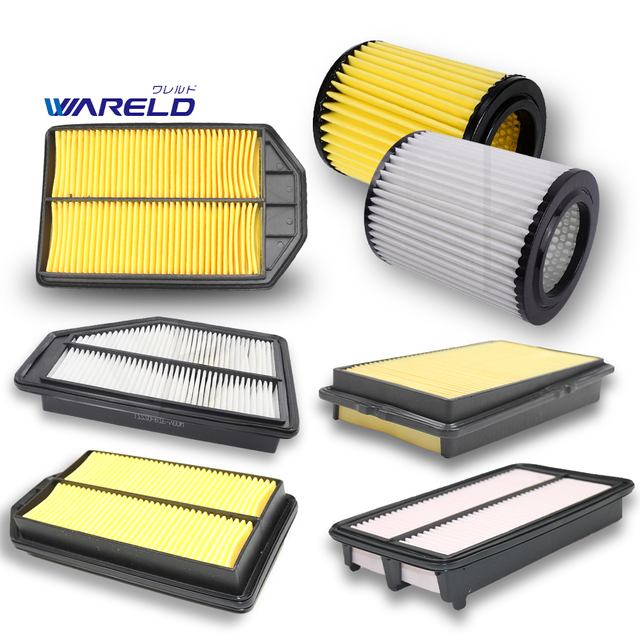 Wareld Car Intake air Filter 17220 17801 27277 28113 Auto Engine Spare Parts for toyota honda nissan hyundai Kia Suzuki Subaru
