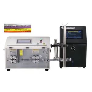 EW-05A + P 공장 가격 편리한 케이블 와이어 스트리핑 인쇄 기계 및 잉크젯 프린터 기계