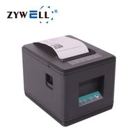 Impresora Térmica ZY907 para Supermercados, Tableta ZYWELL, USB, LAN, sin Tinta, Impresora de Recibos POS de 80 mm