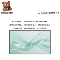 شاشة LCD جديدة أصلية مقاس 27 بوصة بدقة 2560*1440 LVDS 92pins M270DAN07.1 MV270QHB NX4 LM270WQ2 SLA1 LM270WQ4 S1A1 ME270QHM NX4 G270QAN01.3