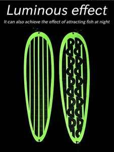 18 couleurs 28cm 196g <span class=keywords><strong>lame</strong></span> de pêche à la traîne fronde Dodger pêche clignotant cuillère leurre - Product Image 3