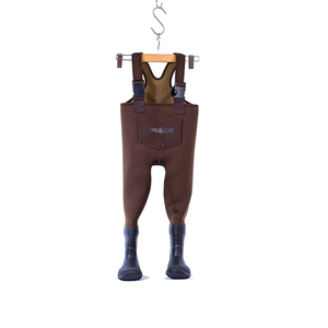 Pêche à la mouche en néoprène <span class=keywords><strong>rose</strong></span>, wader de poitrine, joli, bonne qualité, pour enfants, offre spéciale - Product Image 3