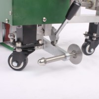 Máquina de soldadura de tela de Pvc, 120V, 5000W, aire caliente, adecuado para tanques, costura de lona
