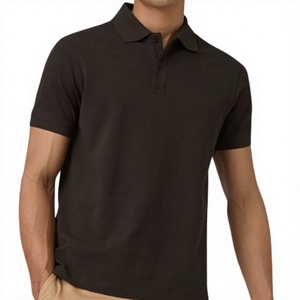 Camiseta de Golf al por Mayor OEM de Alta Calidad 100% Algodón, Personalizable con Logotipo Bordado en la Parte Delantera, Unisex para Hombre, Estilo Ejecutivo - Product Image 1