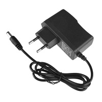 Adaptateur secteur 12V 1A 12W AC/DC à branchement direct, haute efficacité, certifié ROHS pour éclairage LED, caméras, ordinateurs portables (US/UK/AU/EU)