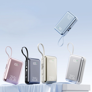 Banco de Energía Portátil de Carga Rápida PD de 22.5W con Logotipo Personalizado, 20000mah, Tipo C, Estación de Energía, Cable para Teléfono, Salida de 20W - Product Image 2