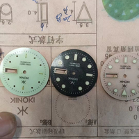 Fournisseur de cadrans de montres en métal naturel, gravure CNC + impression UV + polissage miroir, précision ±0,05 mm