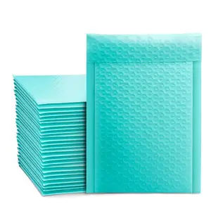 Enveloppe en plastique biodégradable 6x9, enveloppes à bulles doublées, auto-scellantes, enveloppes à bulles rembourrées, expédition, prix de gros