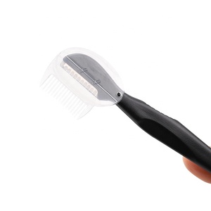 Maquinilla <span class=keywords><strong>de</strong></span> <span class=keywords><strong>Afeitar</strong></span> Redonda Negra para <span class=keywords><strong>Cejas</strong></span> <span class=keywords><strong>de</strong></span> Marca Privada con Cubierta <span class=keywords><strong>de</strong></span> Plástico - Product Image 3