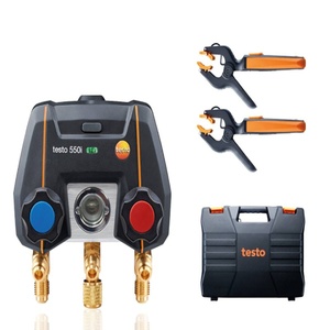 Medidor de Refrigerante Digital Inteligente Testo550i, Doble Set, Controlado por Aplicación, Negro/Naranja - Product Image 4