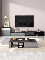 Meuble TV et Table Basse Scandinaves Rétractables Modernes Simples pour Salon (Vente en Gros)