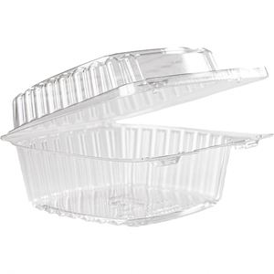 Envase Transparente Desechable de Plástico PP para Alimentos, con Cierre a Presión, para Panadería, Sushi, Pizza, Ensalada, Pastel, Sándwich - Product Image 4