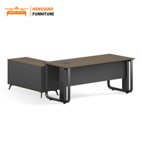 Mobilier de bureau Grand bureau Moderne Luxe Bureau du PDG Table d'ordinateur Table du patron pour le bureau