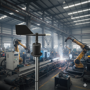 SMRTE IG02 Weather Station Kit Ceiling-mounted <strong>Wind</strong> Speed Direction <strong>Sensor</strong> RS485 Output 2%rh Accuracy -40~70 Operating - Product Image 4