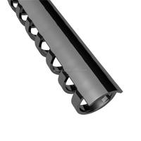 Papeterie Cahier Papier Fasternner Accessoires Plastique Pvc 21 Anneaux A4 Taille 20mm Largeur Reliure Peigne Anneaux