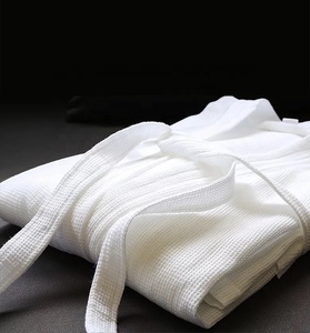 <span class=keywords><strong>Peignoir</strong></span> de bain/tenue de nuit en coton léger pour femme, idéal pour les hôtels de luxe - Product Image 2