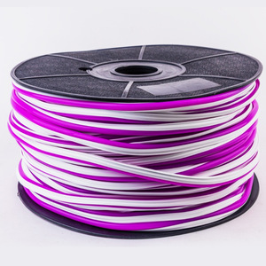 Nhà Sản Xuất 6Mm 8Mm 12Mm Đa Màu Tinh Khiết Silicone Cuttable DIY Signabord Trang Trí Tách Neon Flex Ánh Sáng Chia Dải - Product Image 1