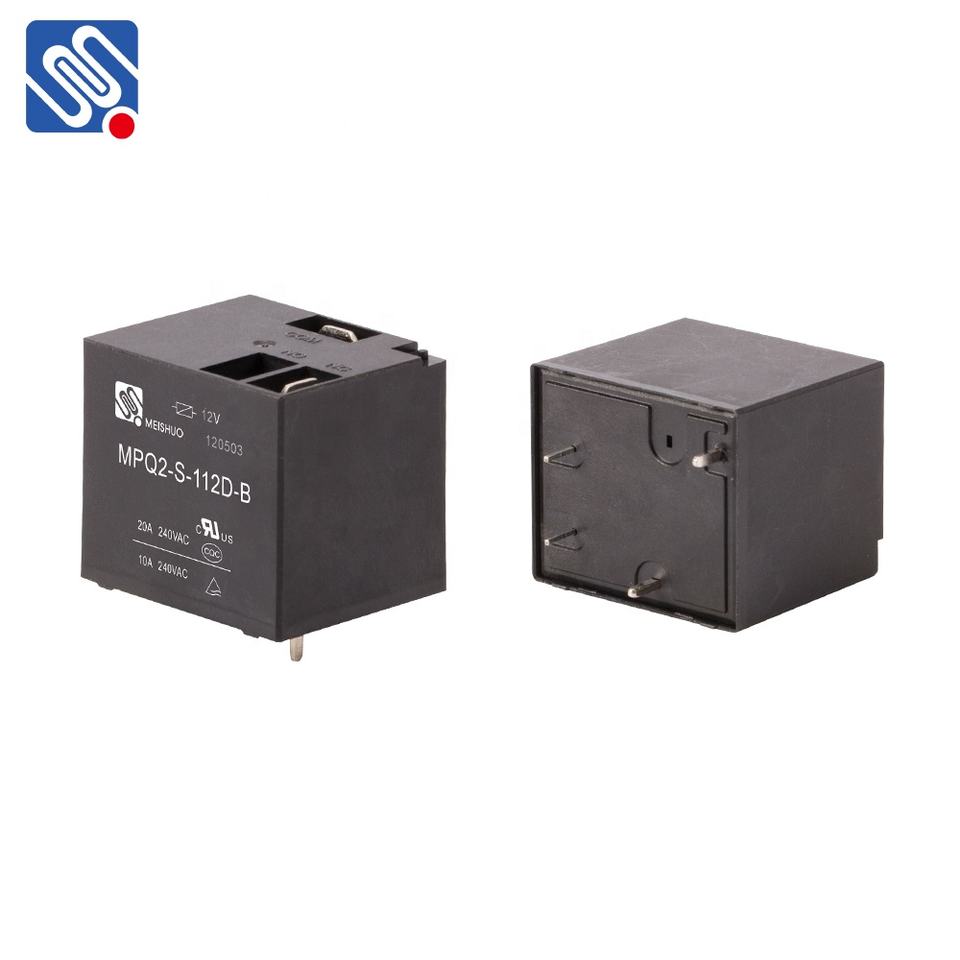 MPQ2-S-112D-B Sealed Electromagnetic Relay PCB QC Miniature 30A 240VAC 12V 10A 4Pin T90