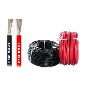BEEFLYPOWER 4/5AWG 20mm&sup2; Pv <strong>Wire</strong> Cables Solar Tinned <strong>Copper</strong> Flexible Cable Moisture-proof Silicone <strong>Wire</strong> - Product Image 3